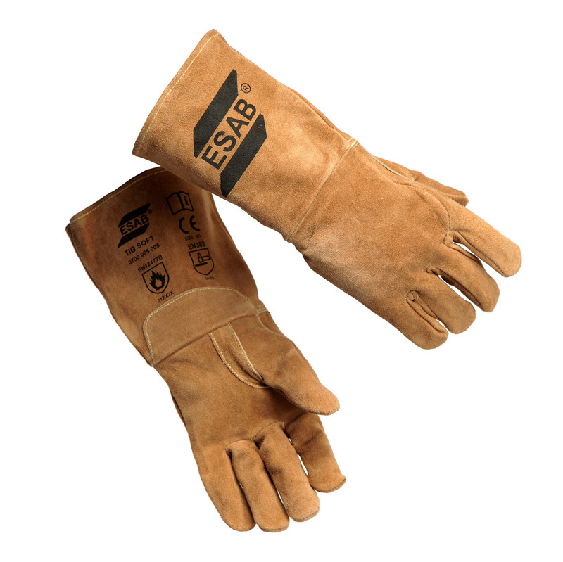 Перчатки ESAB TIG Soft (коричневые) (УТ4596)