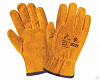 Перчатки желт. цельноспилковые &quot;Драйвер&quot; ЛЮКС 12 размер 12/120 (УТ5384)
