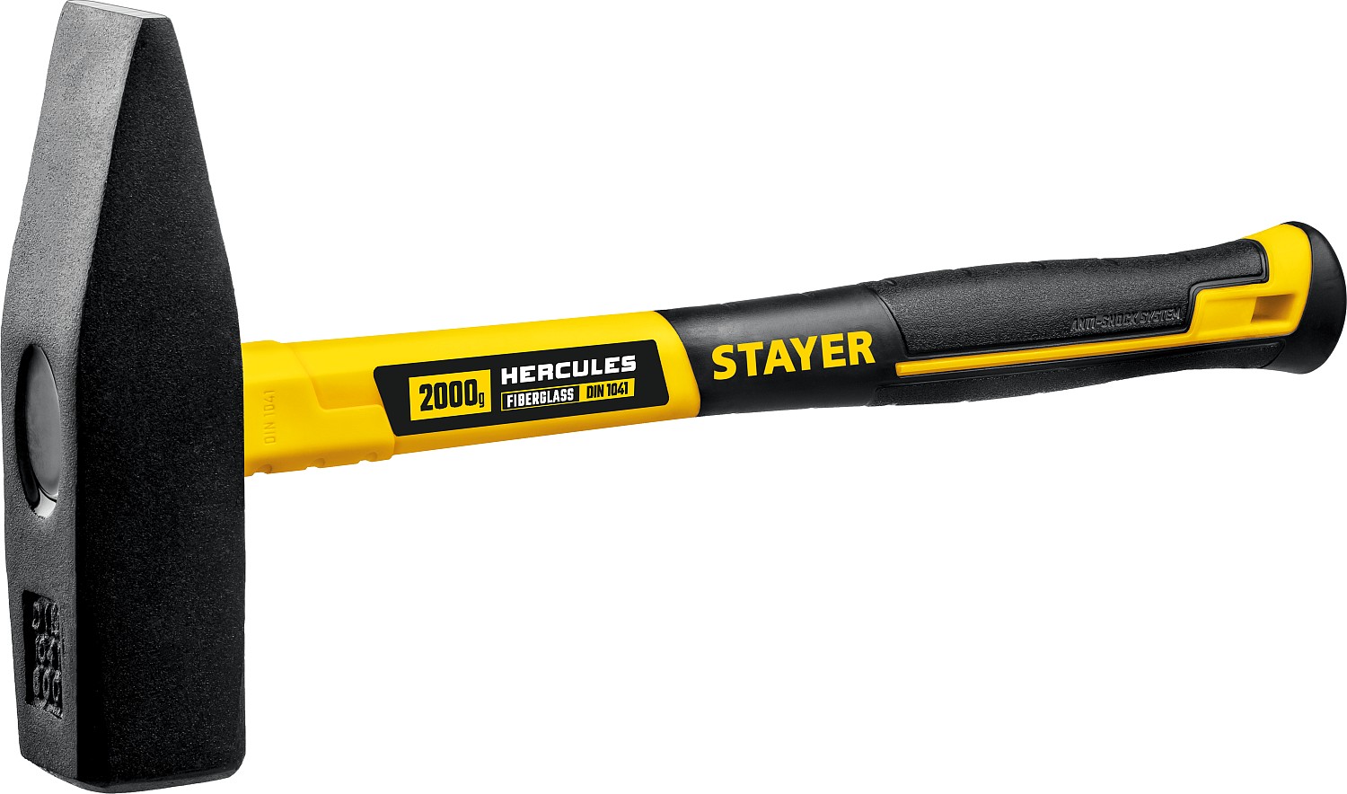 Молоток слесарный 2000г. STAYER Hercules  (двухкомпонентная, фибергласовая рукоять20050-20) (УТ7744)