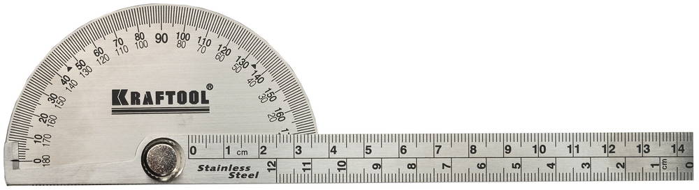 Транспортир KRAFTOOL Protractor 145мм арт.34290 (УТ8386)